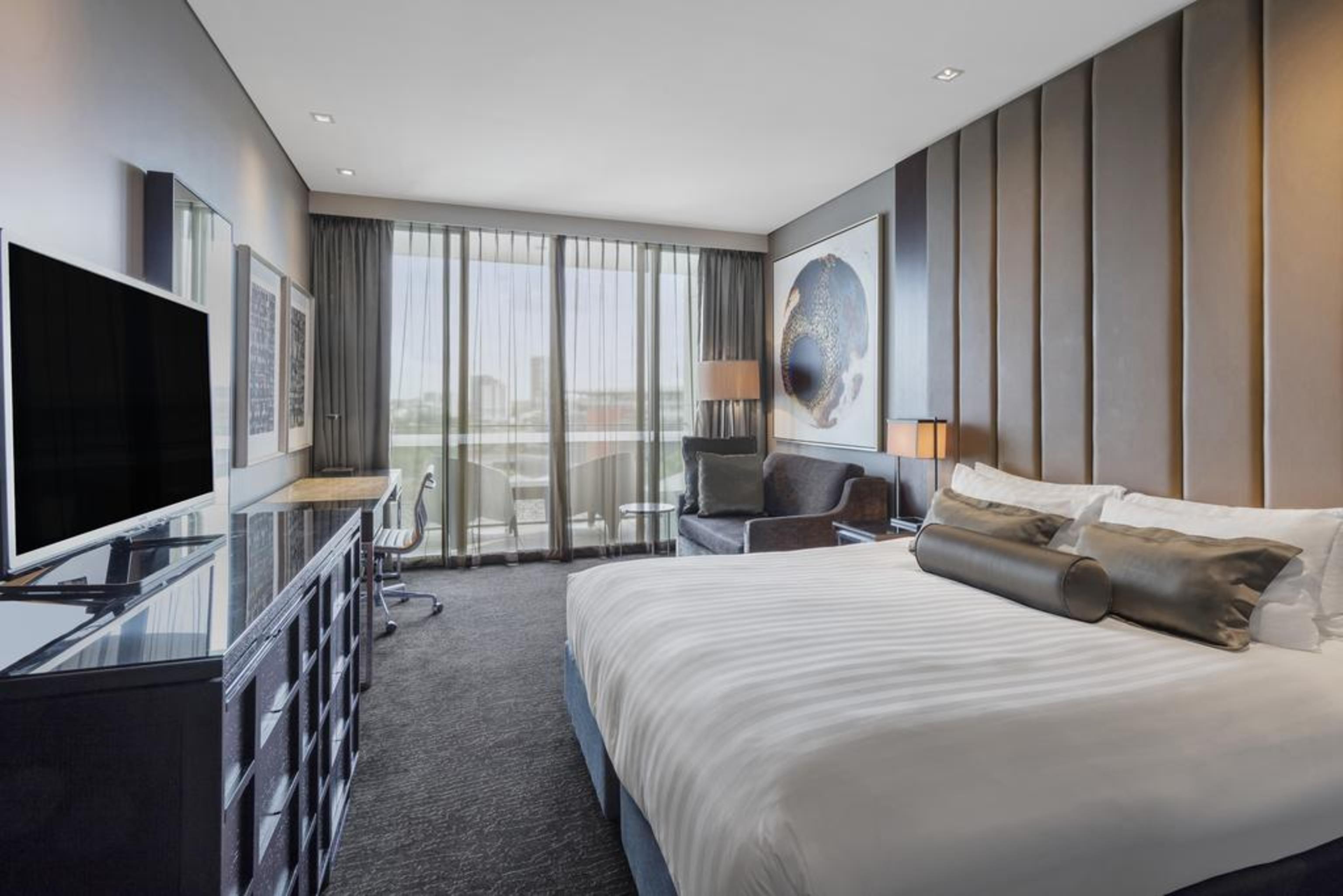 Gambaro Hotel Brisbane Buitenkant foto A room at the hotel